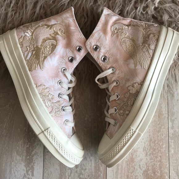 NWT Converse Embroidery High Tops Rare - Picture 7 of 8